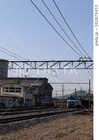 秩父鉄道の貨物駅・武州原谷駅 102670453