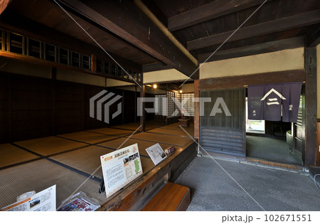 旧鹿沼家住宅の内部 大和民俗公園(奈良県大和郡山市) 旧鹿沼家住宅の内部 大和民俗公園(奈良県大和郡山市) 102671551