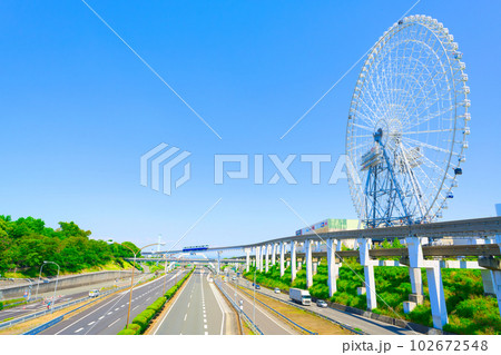 【大阪府】6月・北大阪の繫華街、エキスポシティと中国自動車 【大阪府】6月・北大阪の繫華街、エキスポシティと中国自動車 102672548