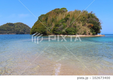 【山口県】周防大島の真宮島 102673400