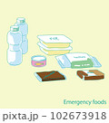 非常食のベクターイラスト 102673918