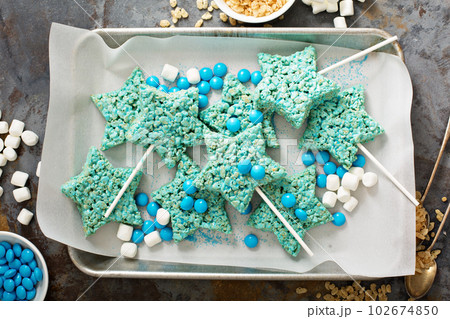 Rice Krispies marshmallow treats Rice Krispies marshmallow treats 102674850
