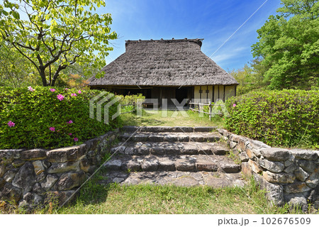 旧松井家住宅　大和民俗公園（奈良県大和郡山市） 102676509