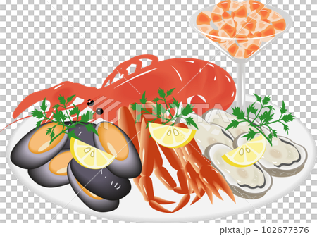 海鮮拼盤 102677376