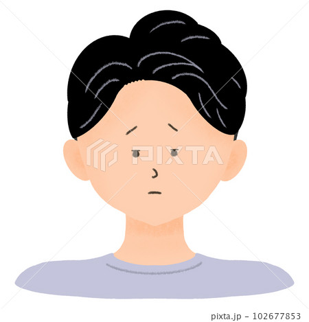 一重瞼が悩みの男性 一重瞼が悩みの男性 102677853