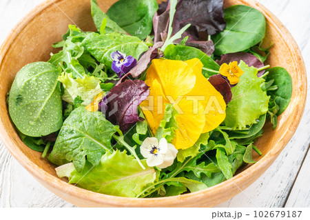 Bowl of salad 102679187