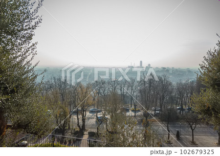 View of Brescia city from Cidneo Hill View of Brescia city from Cidneo Hill 102679325