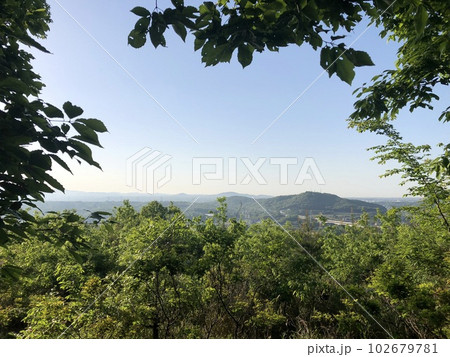 兵庫県小野アルプスの風景 102679781