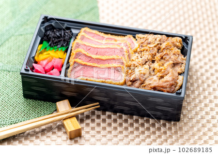 黒毛和牛カツ弁当 102689185