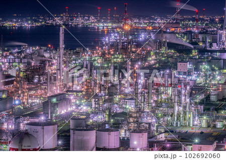 三重県 工場夜景 三重県 工場夜景 102692060