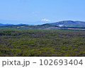 遠くの岩木山 102693404