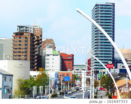 豊田市市街地の風景 102697353