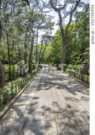 稻毛浅間神社参道 102700499