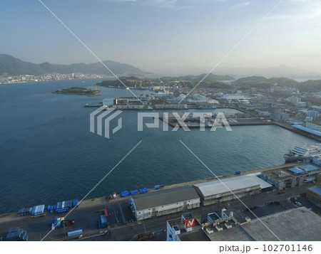 下関 海峡ゆめタワーからの眺望 下関 海峡ゆめタワーからの眺望 102701146