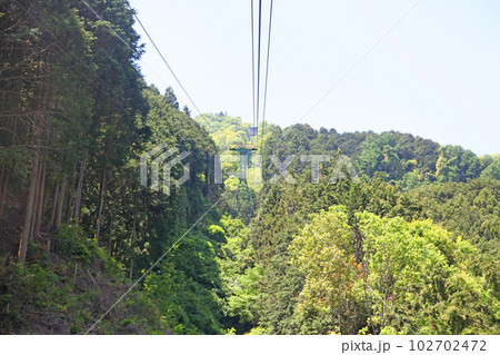 大和葛城山(やまとかつらぎさん)のロープウェイ 大和葛城山(やまとかつらぎさん)のロープウェイ 102702472