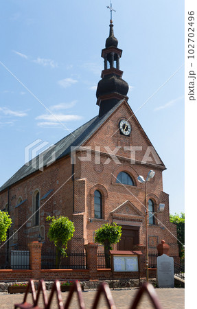 Old landmark Sw. Marcina Church is located in Poland Old landmark Sw. Marcina Church is located in Poland 102702496