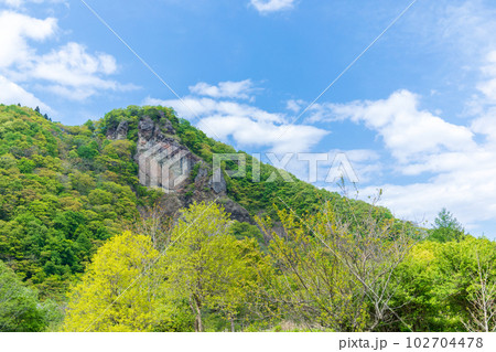 「岩手県」馬仙峡の風景・二戸市 「岩手県」馬仙峡の風景・二戸市 102704478