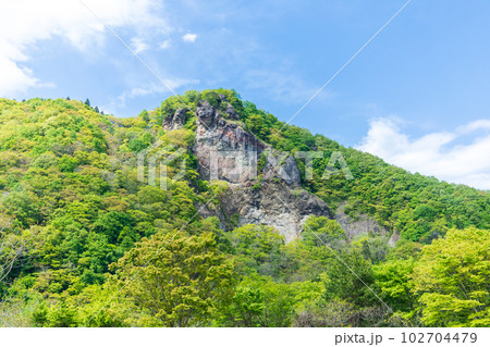 「岩手県」馬仙峡の風景・二戸市 「岩手県」馬仙峡の風景・二戸市 102704479