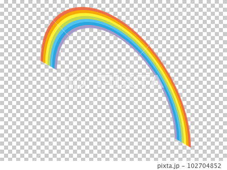 七彩彩虹插畫 102704852