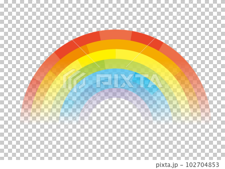 七彩彩虹插畫 102704853