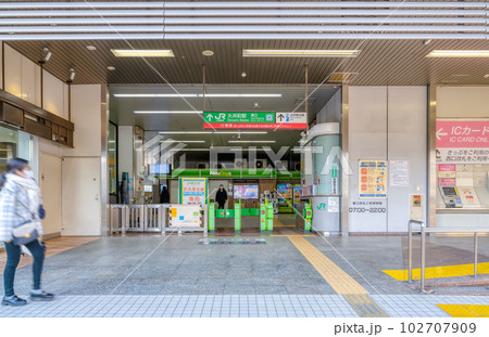東京都品川区の都市風景　大井町駅 102707909