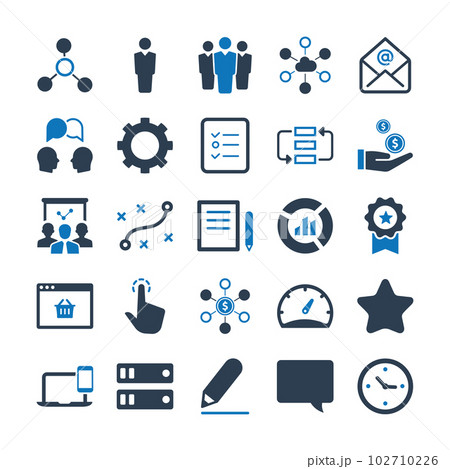 SEO Development and Marketing Icons - Set 1 SEO Development and Marketing Icons - Set 1 102710226