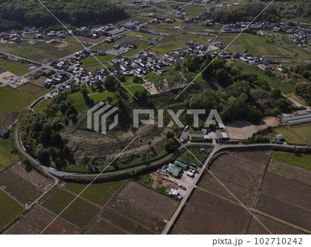 岡山県の日本遺産造山古墳 102710242