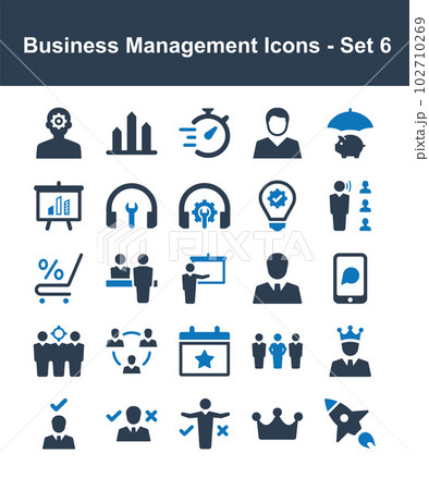 Business Management Icons - Set 6 Business Management Icons - Set 6 102710269