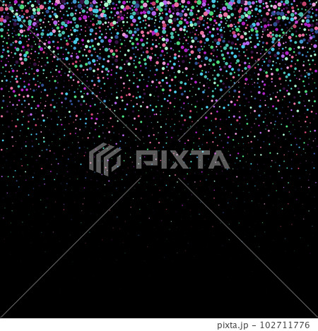 Colored circles falling down. Background template. eps 10 102711776
