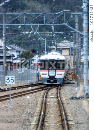 身延線からの車窓風景 特急ふじかわ(373系) 身延線からの車窓風景 特急ふじかわ(373系) 102712482