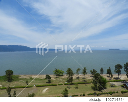琵琶湖となぎさ公園の景色 琵琶湖となぎさ公園の景色 102714834