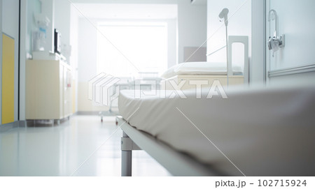 日の当たる病室「AI生成画像」 102715924