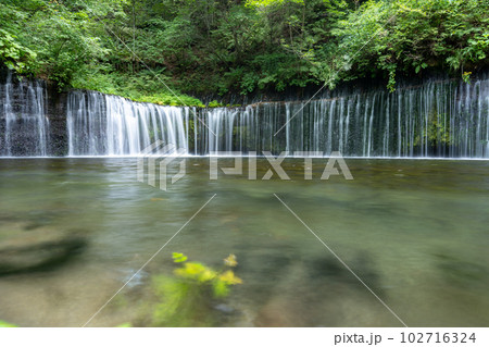 長野県　白糸の滝 102716324