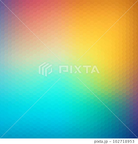 rainbow illustration. hexagon background. mosaic design. eps 10blue and yellow abstract vector background. hexagonal illustration. geometric design. polygonal style. eps 10 102718953