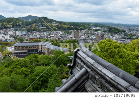 犬山城から眺める犬山市の風景 102719698