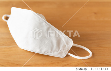 不織布マスクで感染対策　インフルエンザ予防　立体マスク　新型コロナウイルス対策　健康管理 102721843