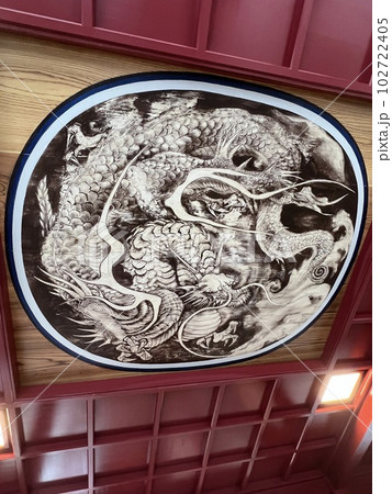 九頭龍神社の天井画 102722405