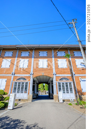 春の富岡製糸場 群馬県富岡市 春の富岡製糸場 群馬県富岡市 102723856