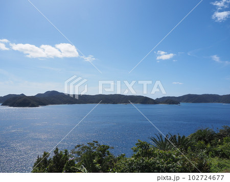 マネン崎展望広場からの景色(鹿児島県大島郡・奄美大島)2 マネン崎展望広場からの景色(鹿児島県大島郡・奄美大島)2 102724677
