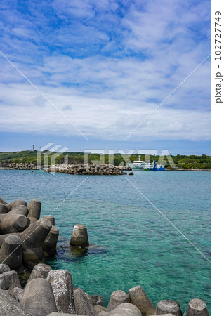 粟国島の海 102727749