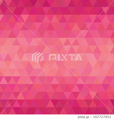 Dark Pink vector polygonal illustration, which consist of triangles. Triangular pattern for your business design. Geometric background in Origami style with gradient. eps 10Dark Pink vector polygonal  102727852