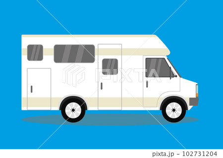 Transport facility - caravan - family car for travel and recreat 102731204
