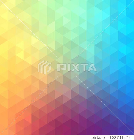 color polygonal illustration, which consist of triangles. Triangular design for your business. Geometric background in Origami style with gradient. eps 10 color polygonal illustration, which consist of triangles. Triangular design for your business. Geometric background in Origami style with gradient. eps 10 102731375