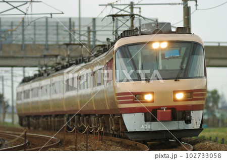 北陸本線　加賀笠間ー美川　JR西日本　485系　A06編成（金沢）　雷鳥 102733058