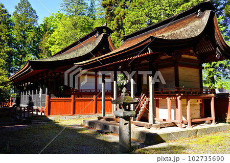 窪八幡神社　本殿　山梨県山梨市 102735690