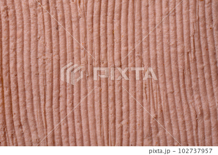 Delicious crispy toast with chicken or goose pate with salt and spices 102737957