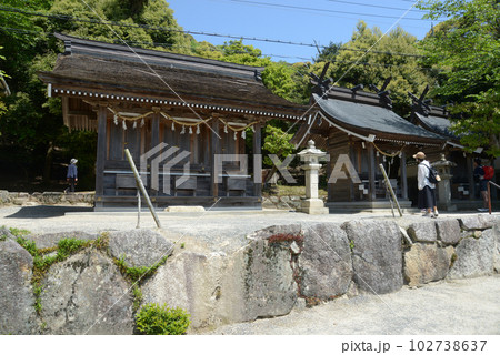 白髭神社　三社・内宮・外宮　滋賀県高島市鵜川 102738637