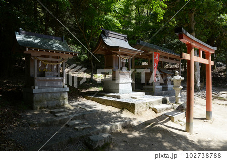 白髭神社　弁財天・寿老神・稲荷社・天満宮　滋賀県高島市鵜川 102738788