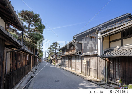 近江八幡の町並み(新町通り) 近江八幡の町並み(新町通り) 102741667