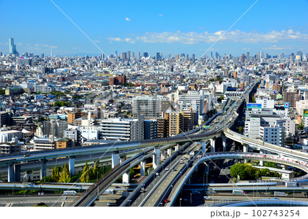《大阪府》都市交通網　東大阪ジャンクション 102743254